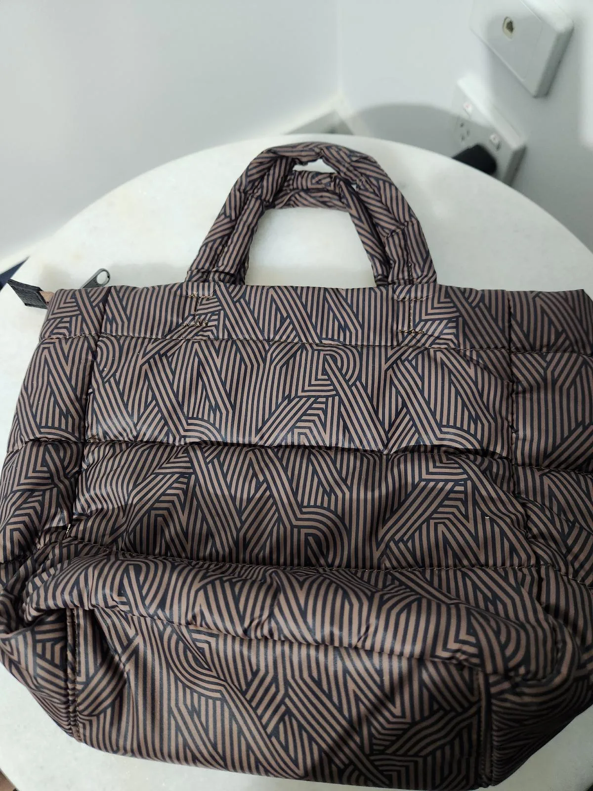DKNY Crosswalk Quilted Tote Bag — photo 2