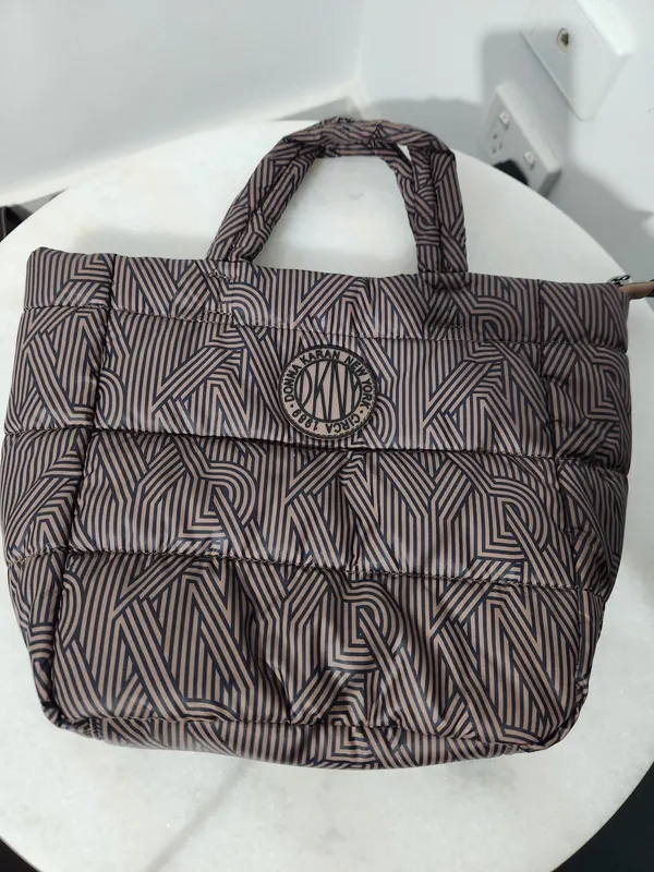 DKNY Crosswalk Quilted Tote Bag