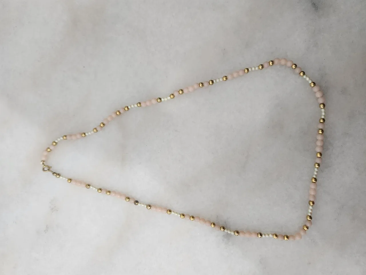 Vintage trifari faux pearl necklace — photo 5