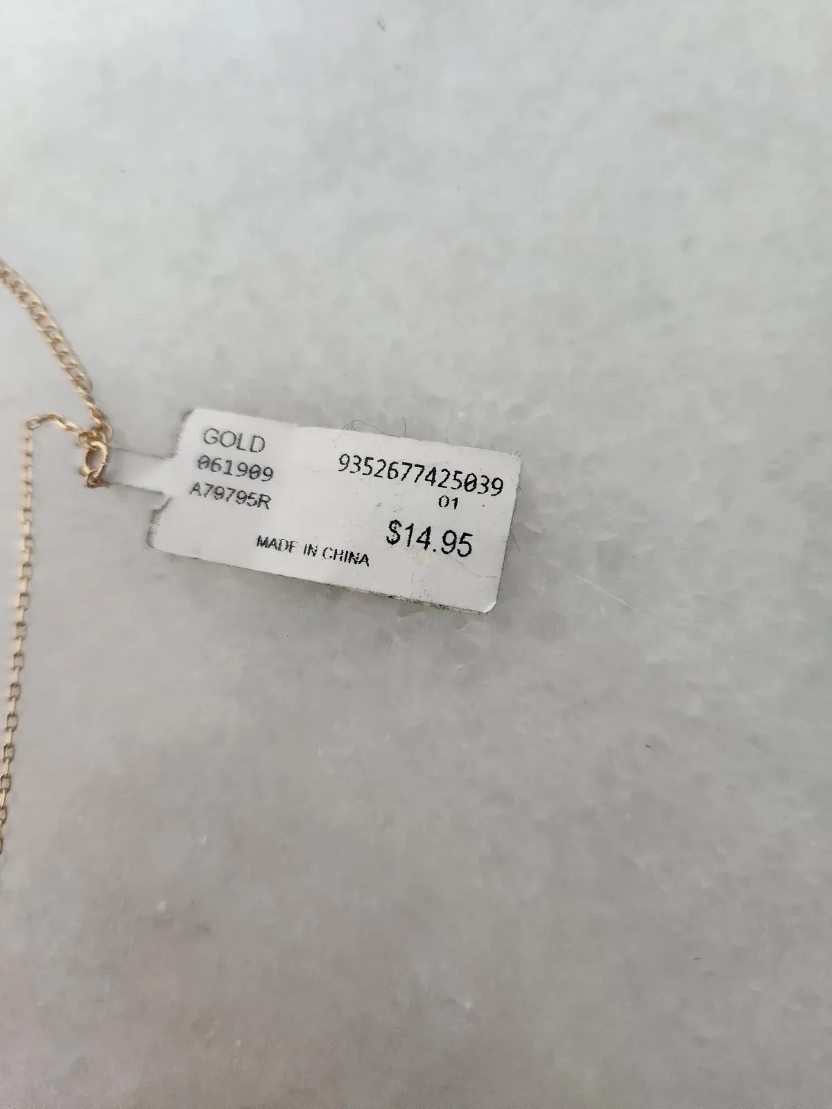 Necklace with coin charms — photo 3