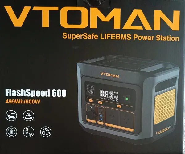 Vtoman Flash Speed 600 Watt portable Power Station
