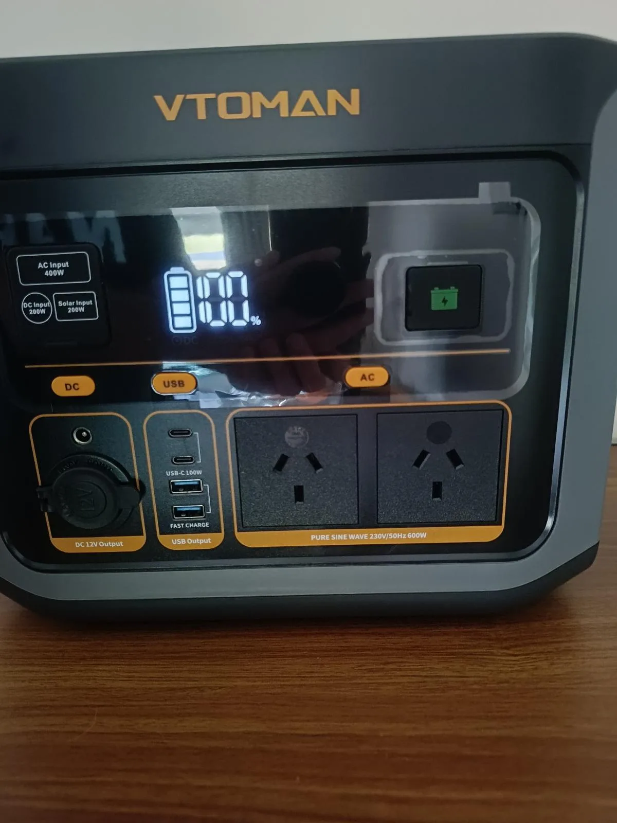 Vtoman Flash Speed 600 Watt portable Power Station – photo 3