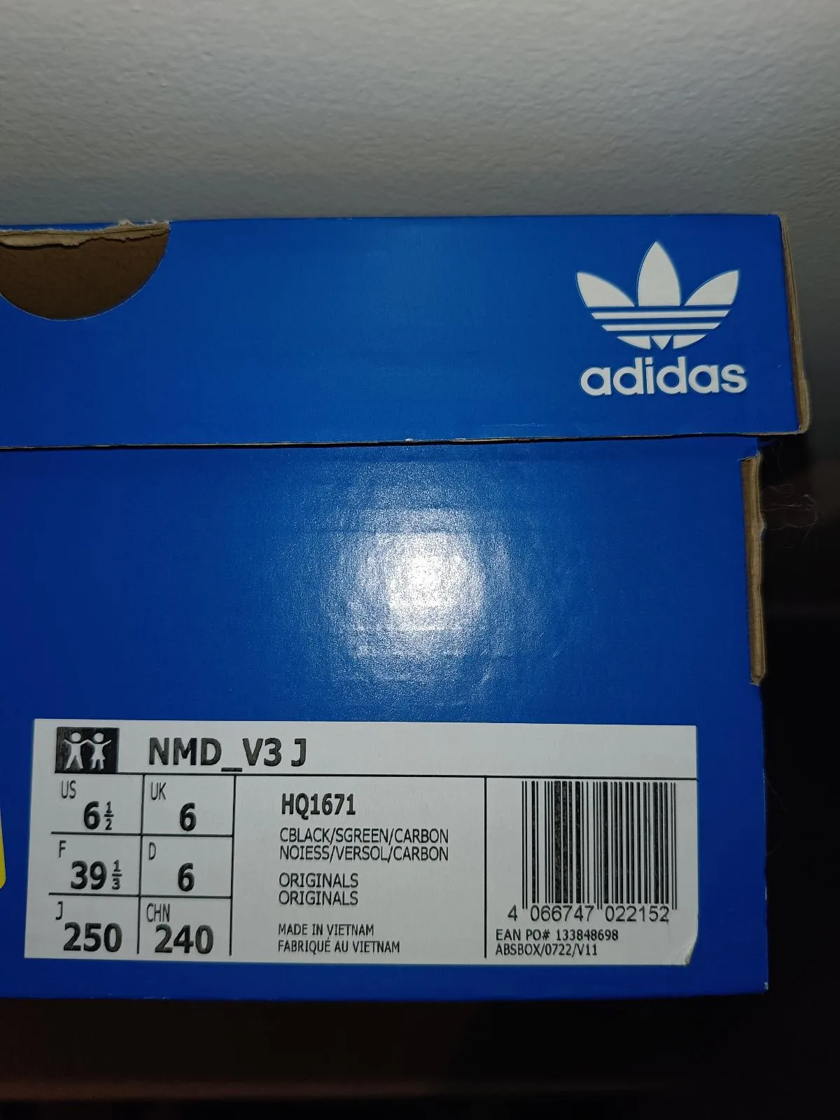 Adidas NMD Black men's size 6.5us – photo 5