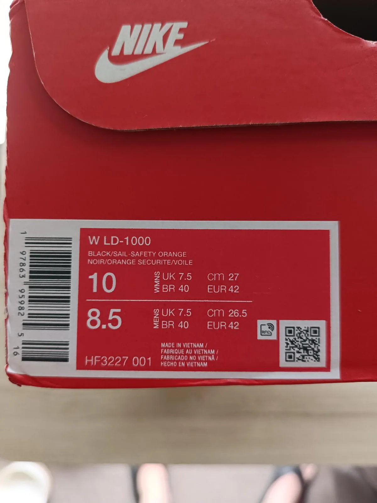 Nike L.D 1000 Ladies Size 10us – photo 4