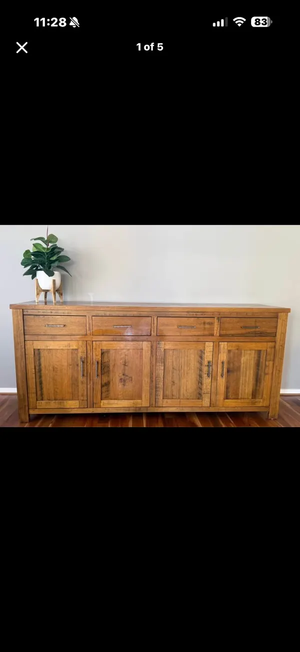 Solid timber set
