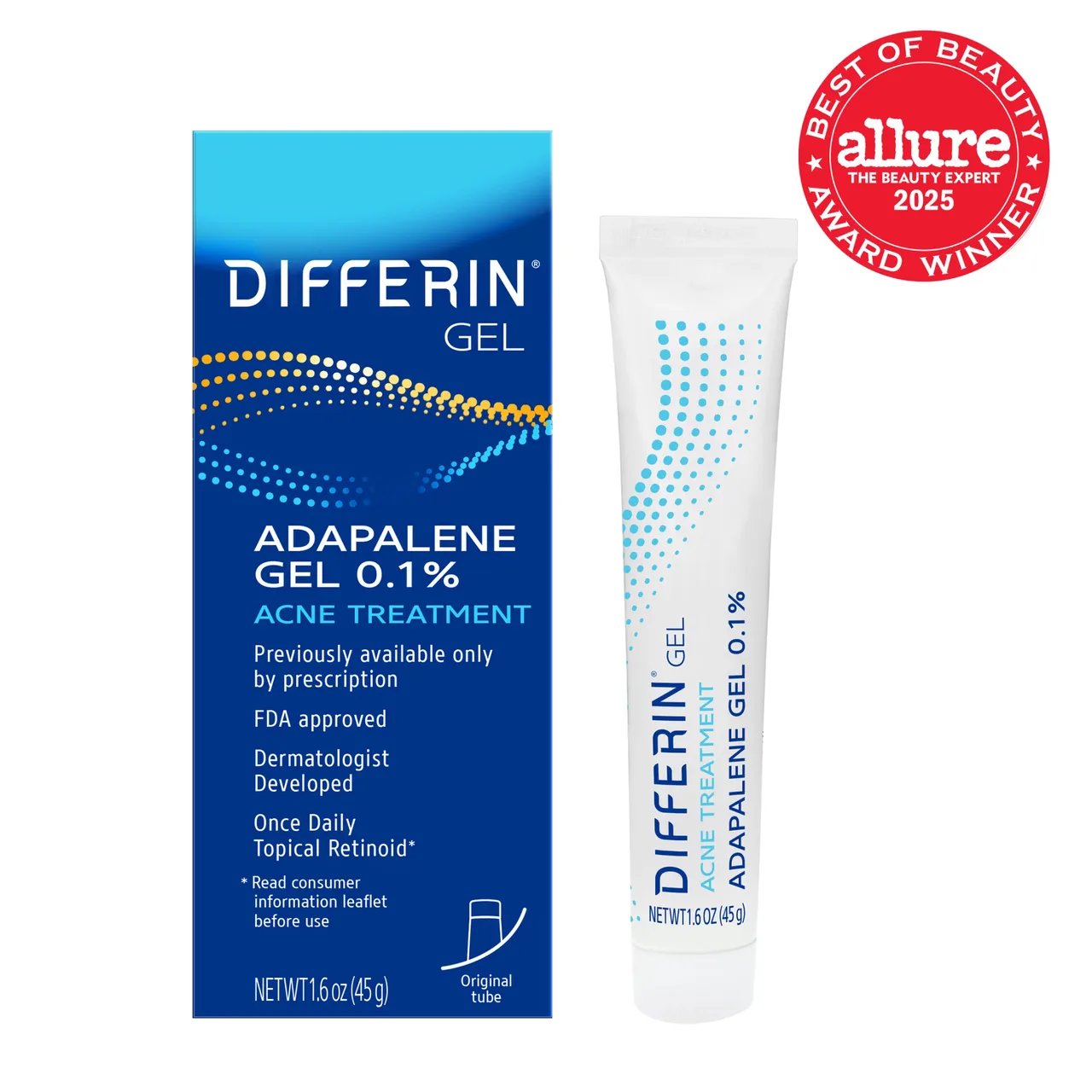 ★ DIFFERIN ADAPALENE GEL 0.1% ACNE TREATMENT 45G ★ | USA EXCLUSIVE | – photo 11