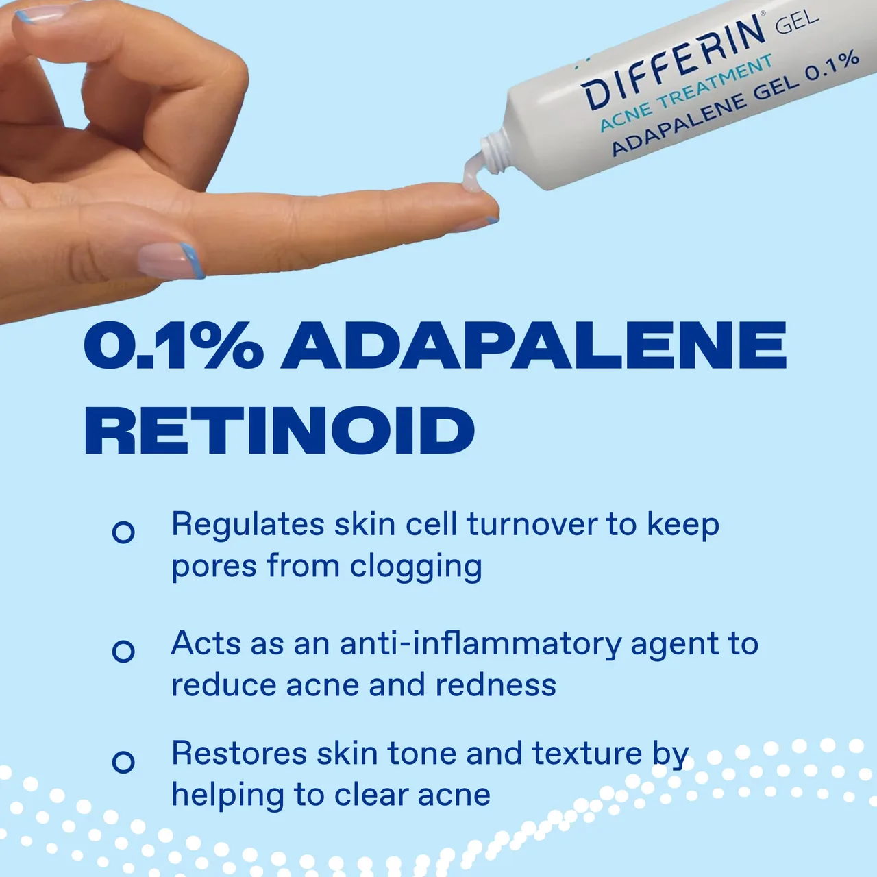★ DIFFERIN ADAPALENE GEL 0.1% ACNE TREATMENT 45G ★ | USA EXCLUSIVE | – photo 7