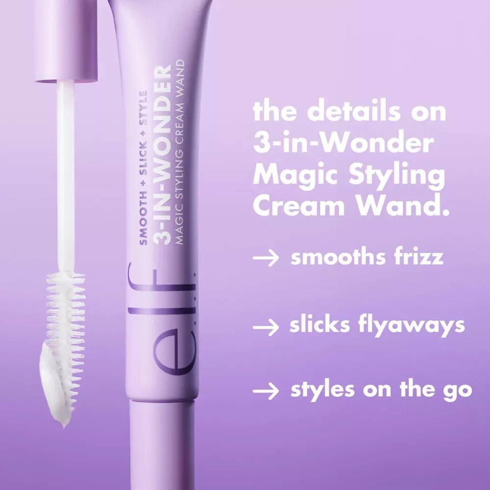 ★ E.L.F. HAIR 3-IN-WONDER MAGIC STYLING CREAM WAND 20ML ★  | USA EXCLUSIVE – photo 3
