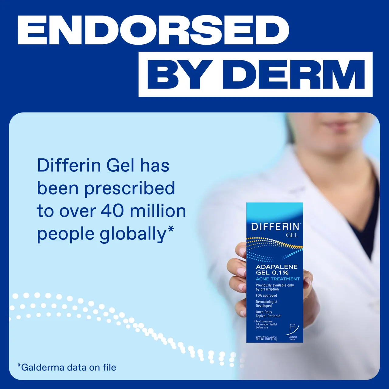 ★ DIFFERIN ADAPALENE GEL 0.1% ACNE TREATMENT 45G ★ | USA EXCLUSIVE | – photo 9