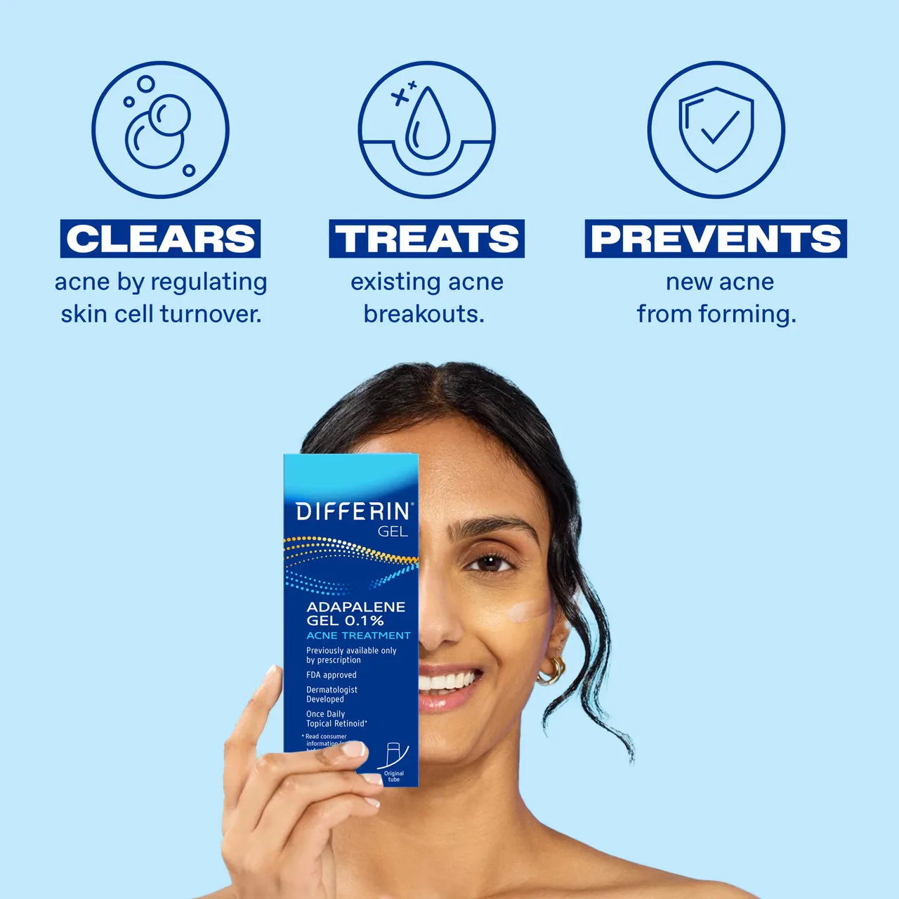 ★ DIFFERIN ADAPALENE GEL 0.1% ACNE TREATMENT 45G ★ | USA EXCLUSIVE | – photo 6