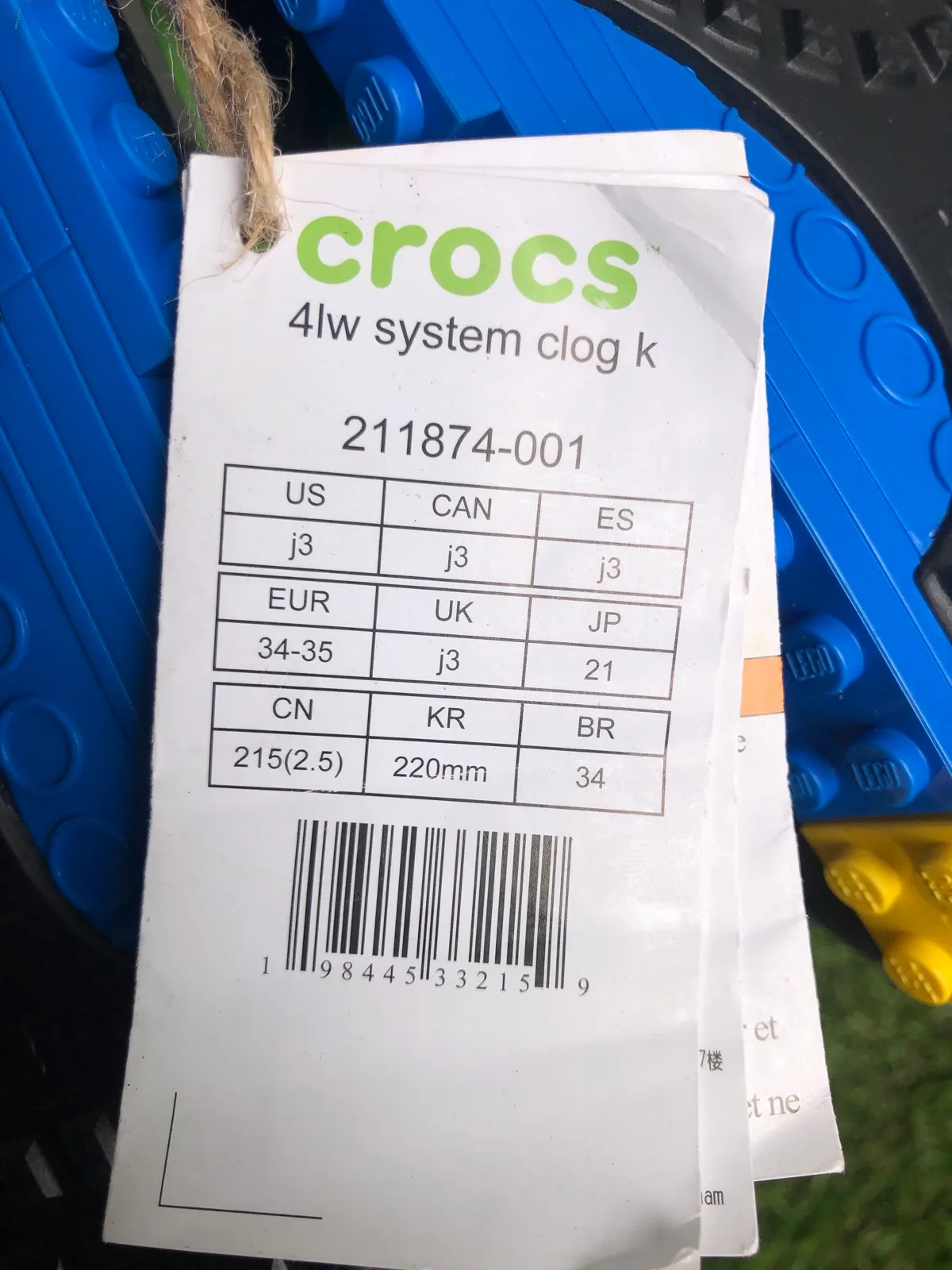 LEGO crocs kids j3 — photo 7