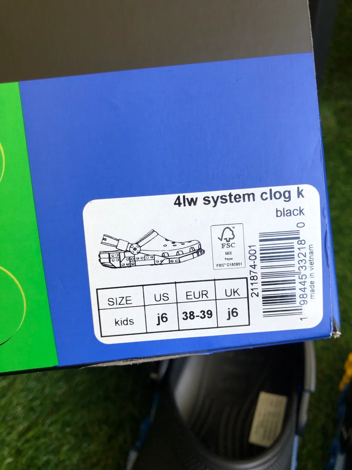 New LEGO crocs kids size j6 — photo 7
