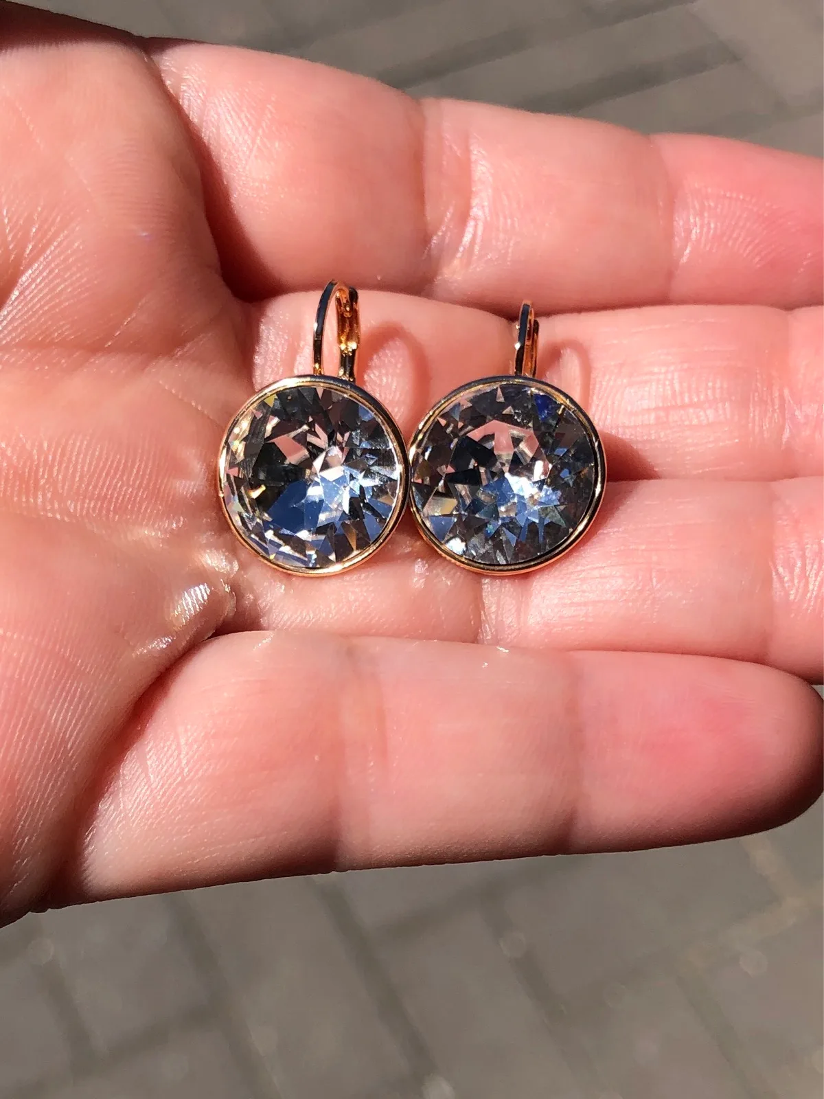 New crystal drop earrings — photo 3