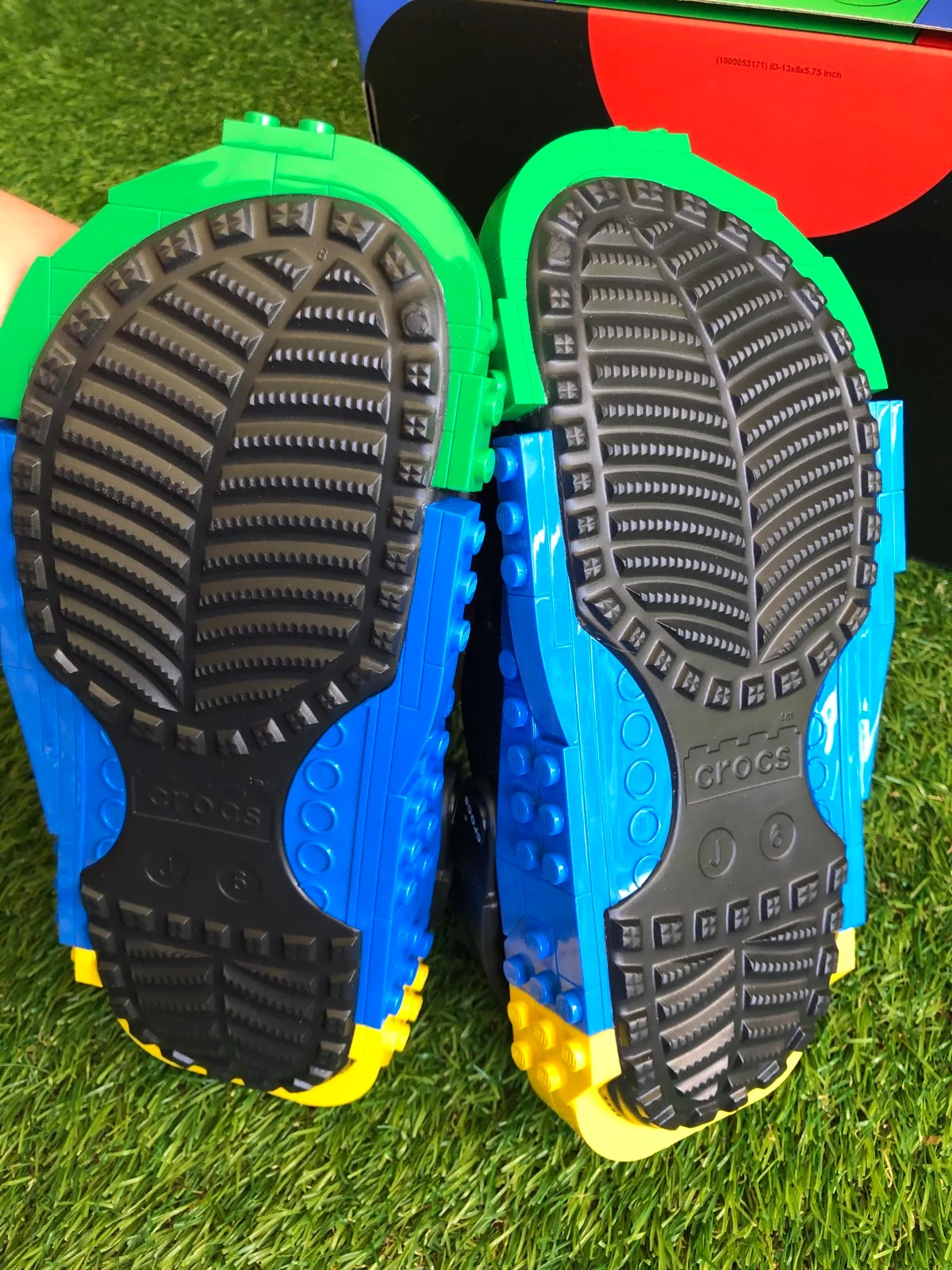 New LEGO crocs kids size j6 — photo 5