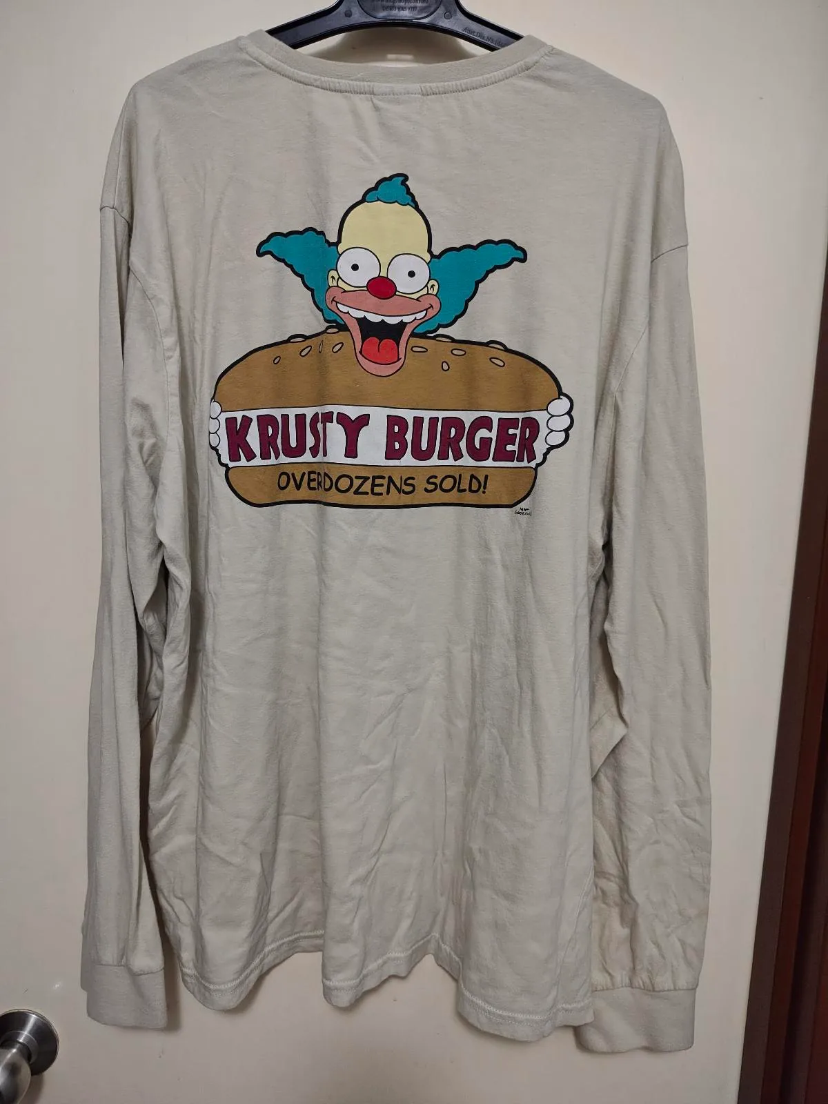 The Simpsons Krusty Burger long sleeve shirt size 3XL — photo 5