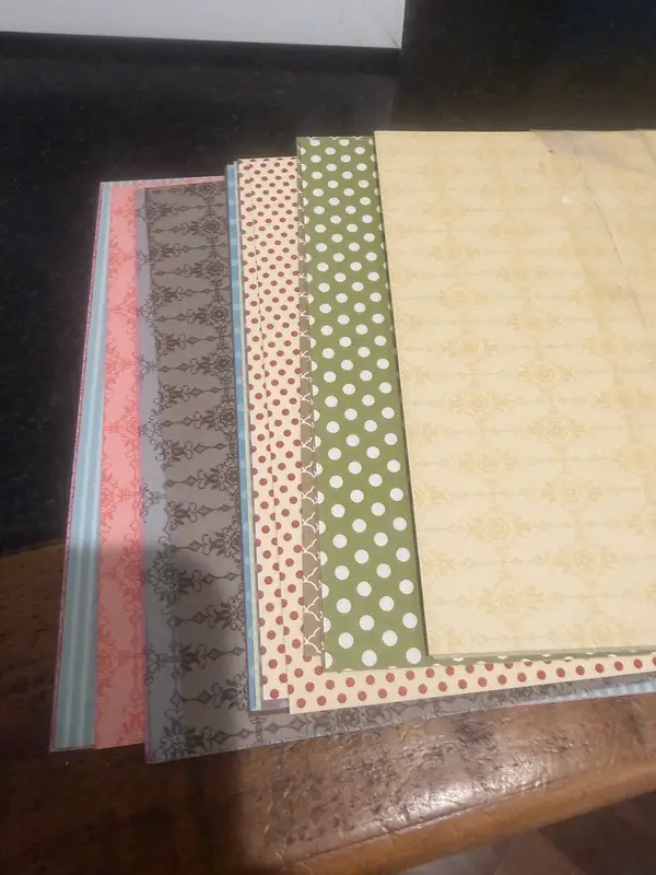 Scrap booking craft paper
