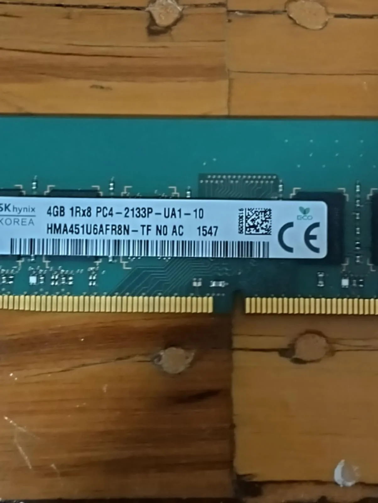 8GB (2x 4GB) SK hynix DDR4 Desktop RAM 2133MHz — photo 3
