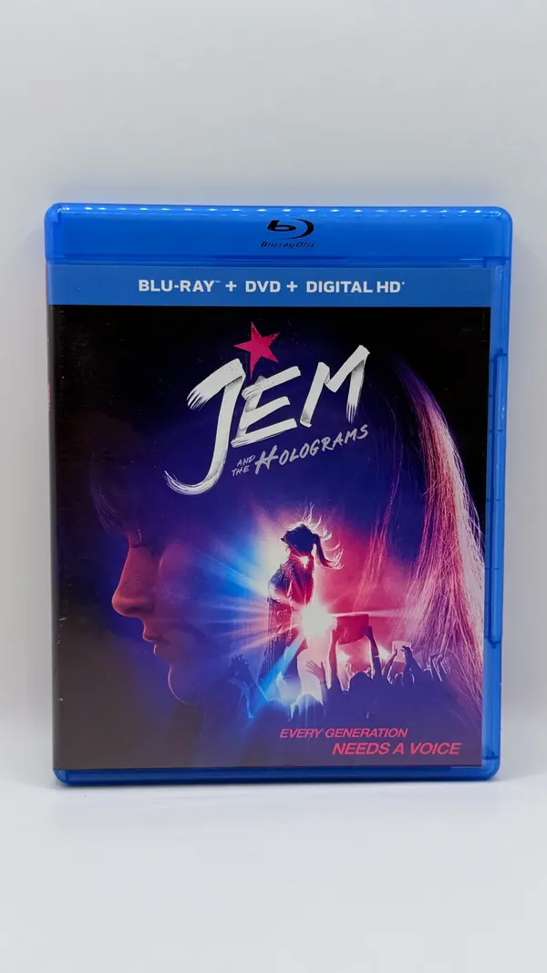 Jem and the holograms Blu ray, DVD and digital HD
