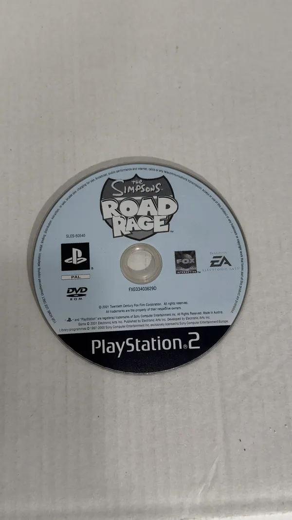 Simpsons Road Rage