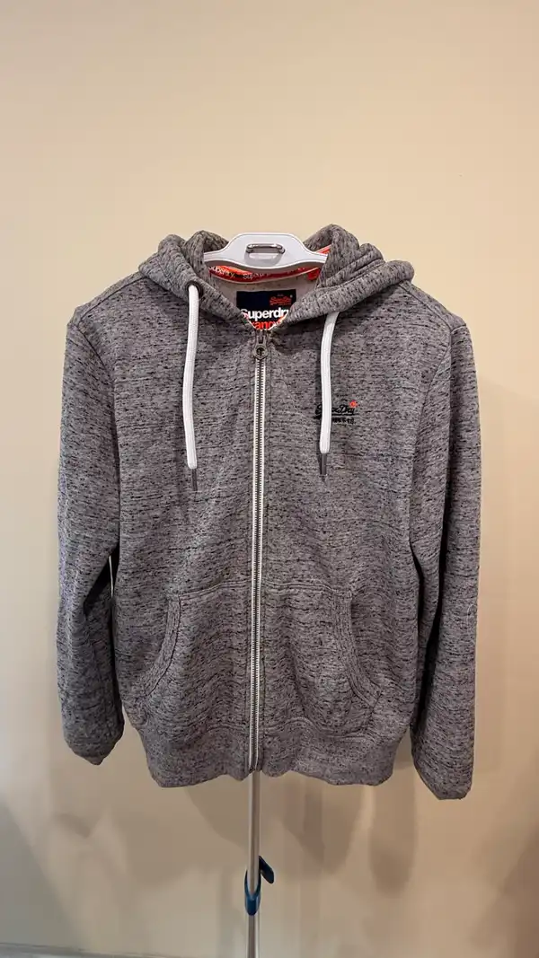 Super dry zip up hoodie
