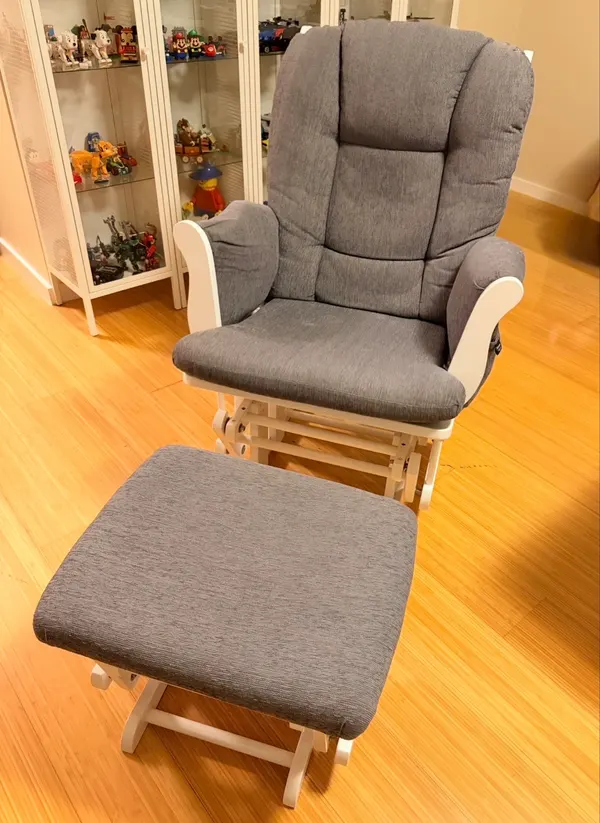 Rocking Chair and Stool