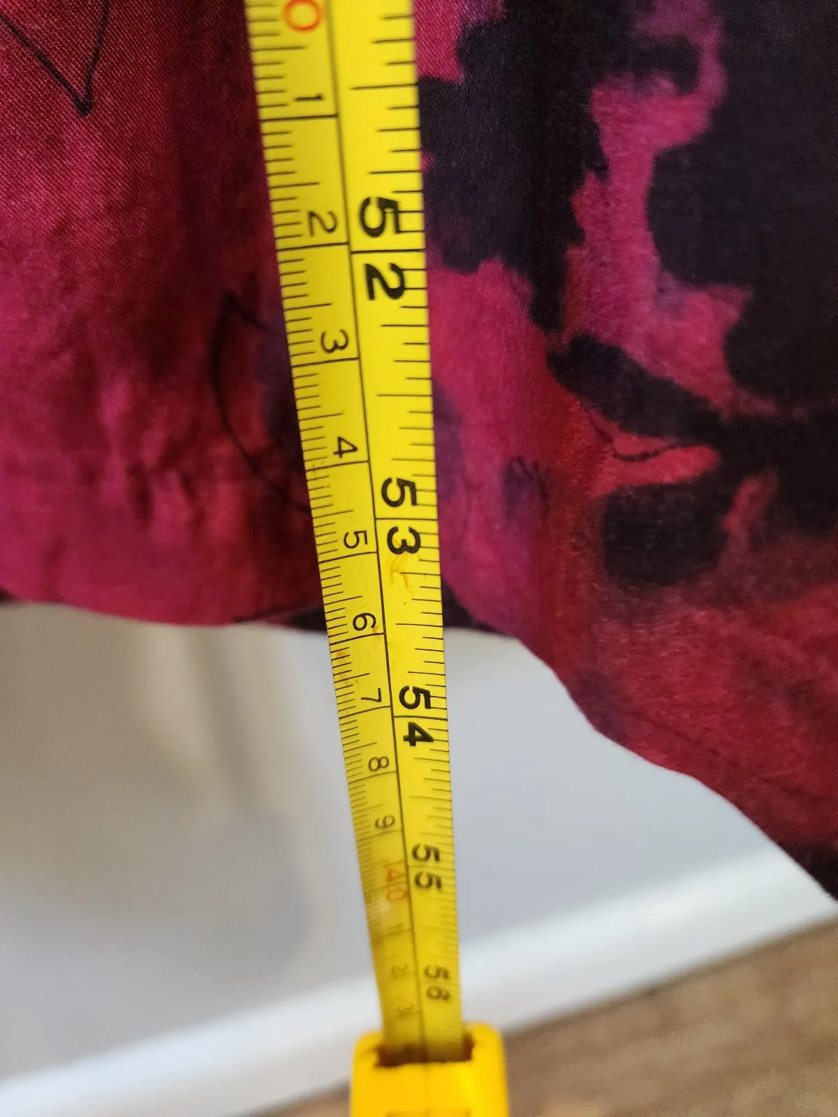 Shakuhachi Fuchsia Black Shadow Floral Y2K Grunge Maxi Dress Size 6 – photo 8