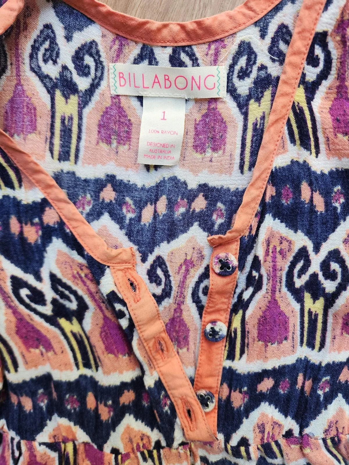 Aussie Surf & Coastal Baby Girl 3-Piece Bundle | Rip Curl, Billabong, Ghanda 0-1 — photo 7