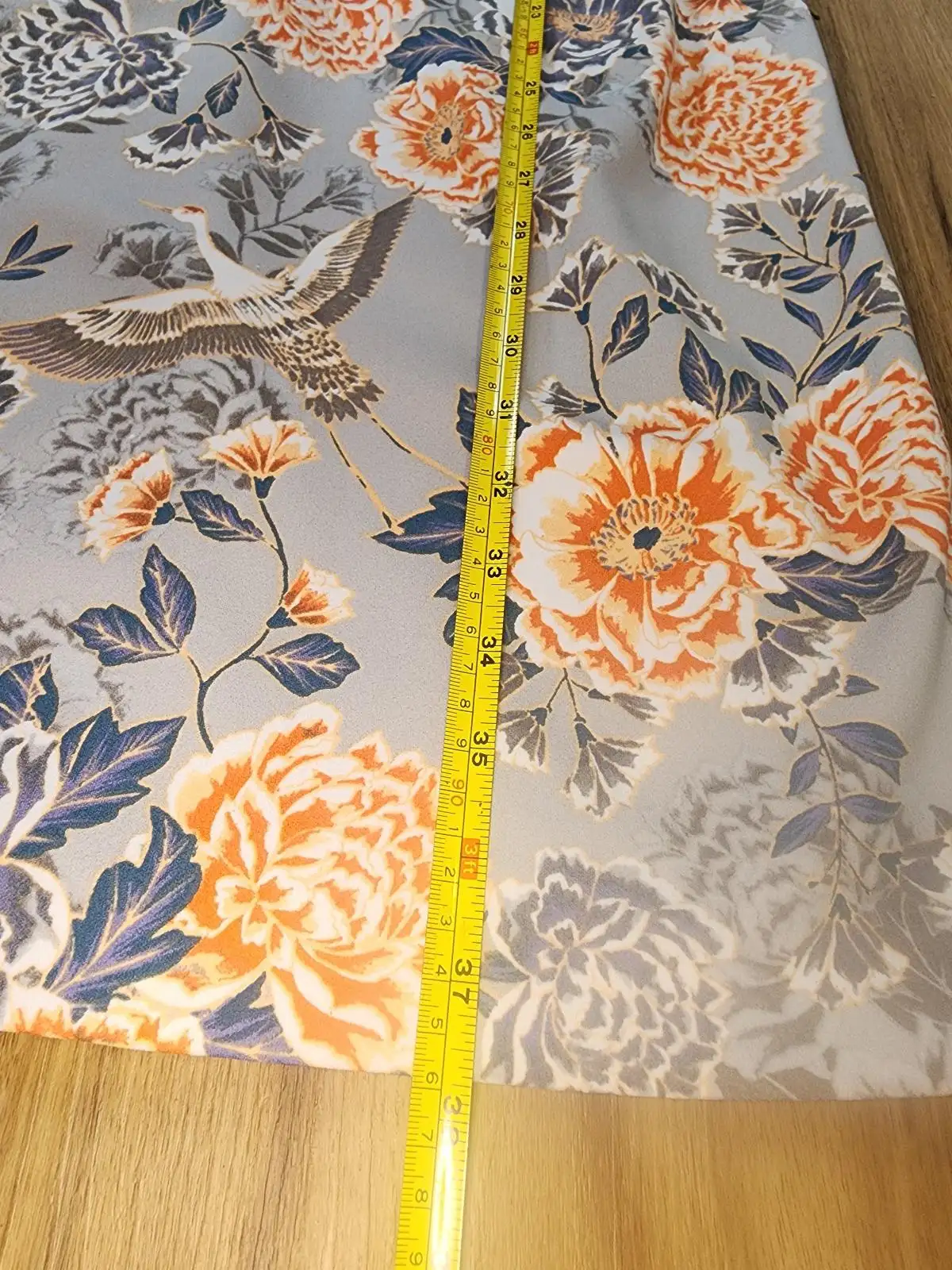 Banana Republic Oriental Keyhole Floral Crane Peony Dress Size 6 AU 10 Races Wed – photo 11