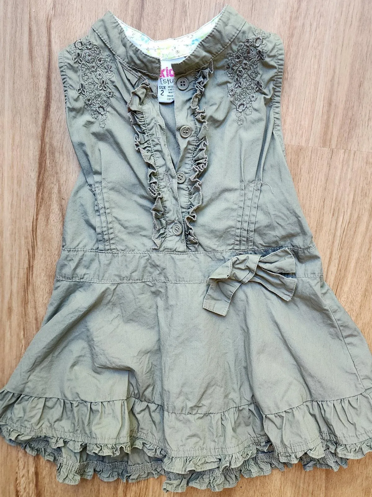 Girls Size 2 Summer Dress Bundle 3-Piece | Bonds, Sprout, Kids Stuff — photo 2