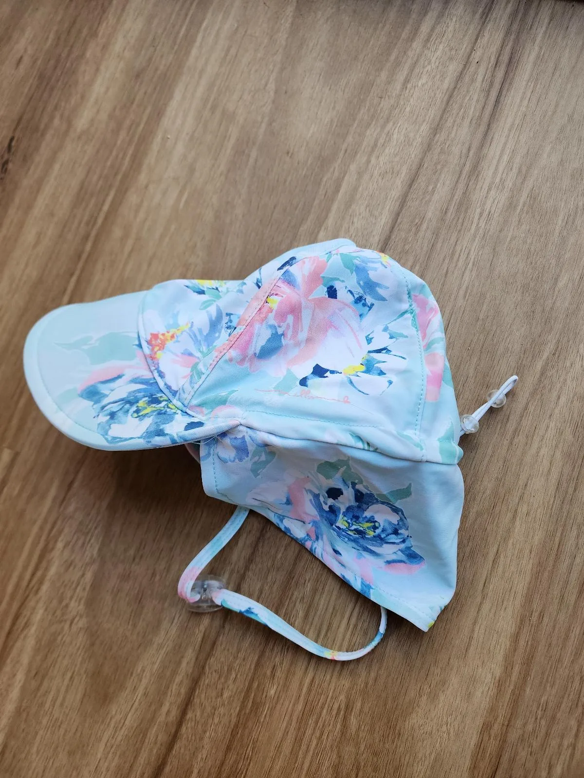Seafolly & Millymook Baby Girl Swim Bundle | Size 1 Rashie Set + UPF Swim Hat — photo 9