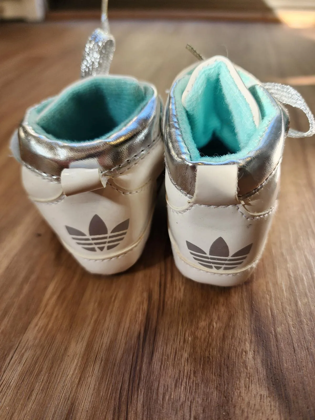 Baby Girl Sneaker Bundle - 2 Converse All Star 1 Adidas High Top
US2 — photo 6