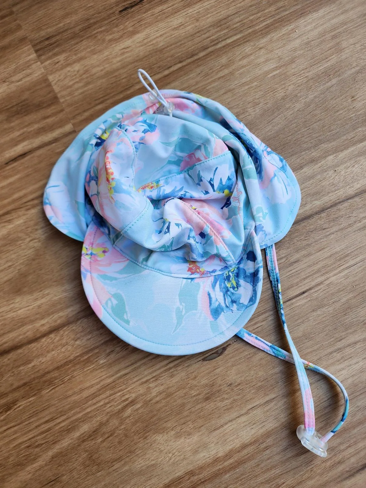 Seafolly & Millymook Baby Girl Swim Bundle | Size 1 Rashie Set + UPF Swim Hat — photo 11