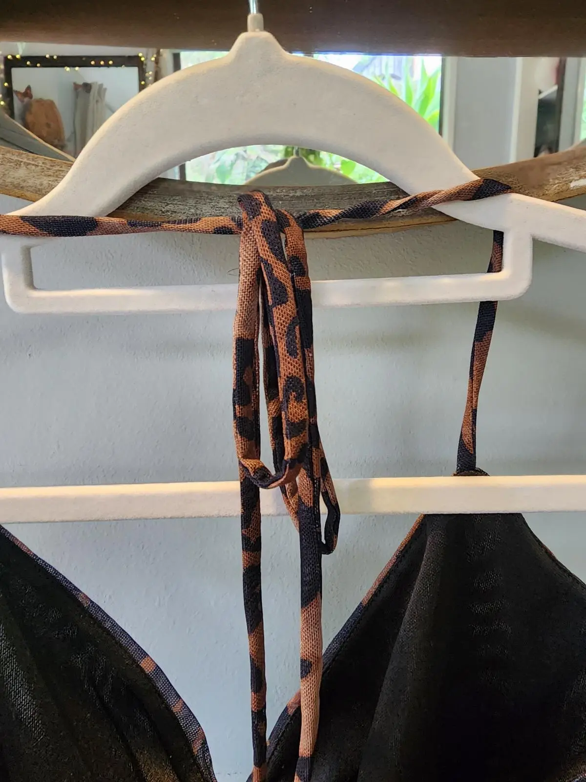 Ally Fashion NWT Leopard Y2K Baddie Mesh Ruched Halter Asymmetric Mini Dress 12 – photo 8