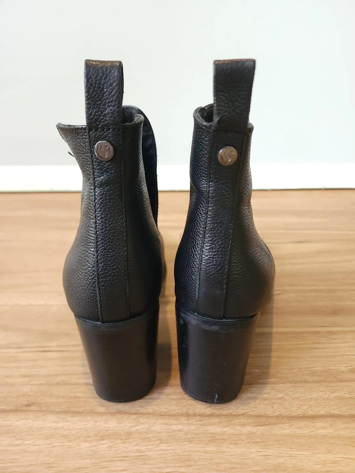 SIREN Black Leather Cut-Out Ancle Boits EU41 AU10 — photo 6