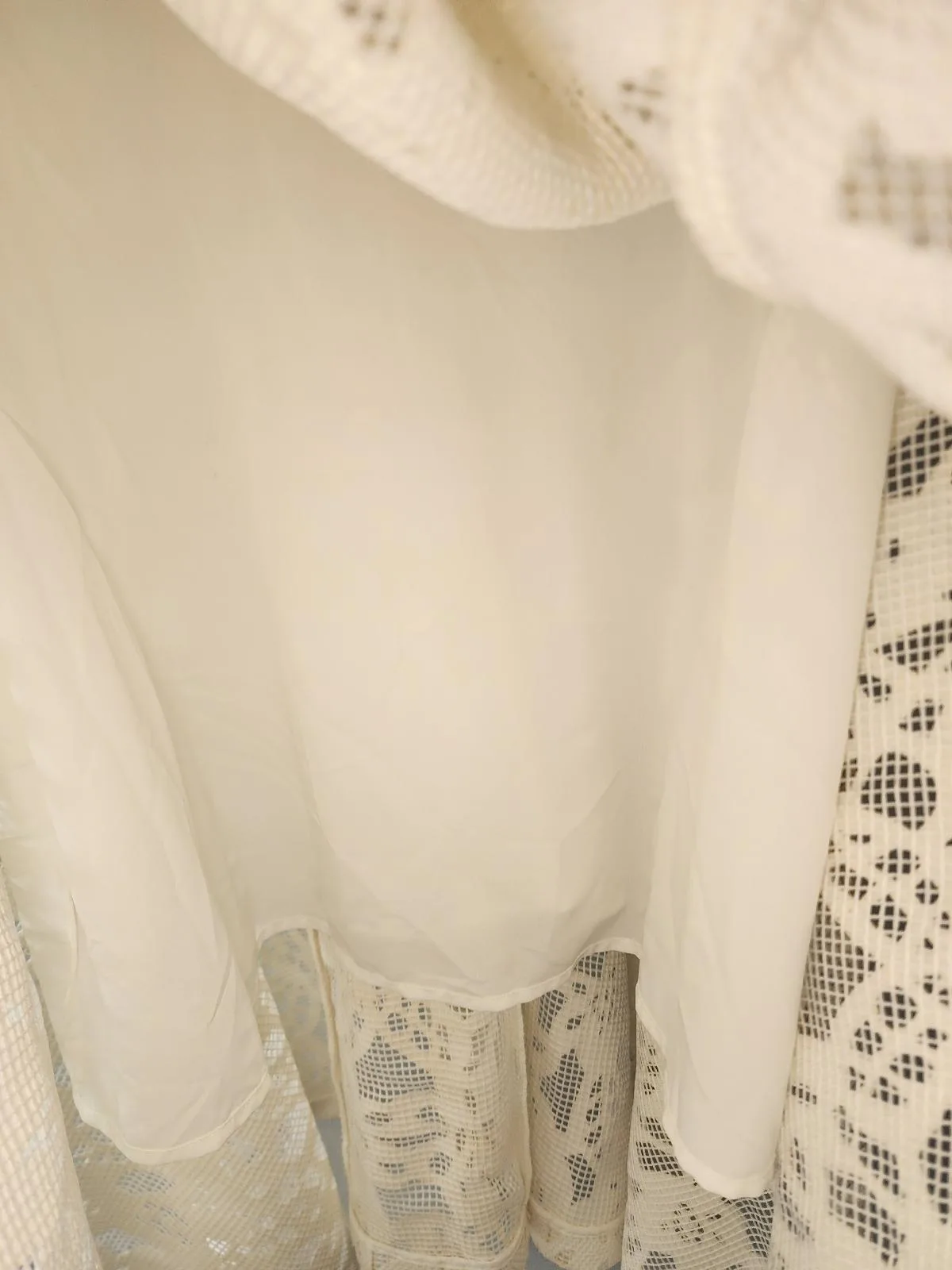 Country Road Cream White Lace Romantic Elegance Midi Dress Size 14 Bridal Cockta – photo 3