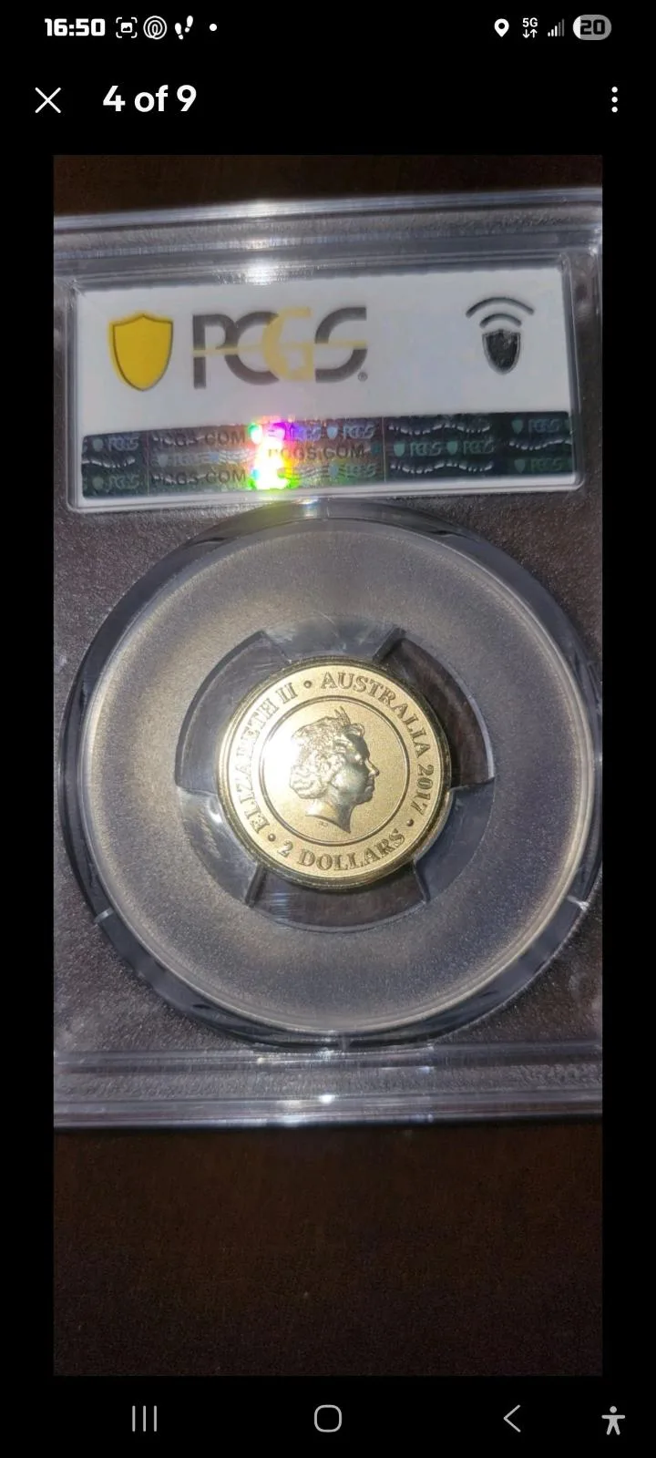 2107 planetary mars $2 coin ms70 — photo 4