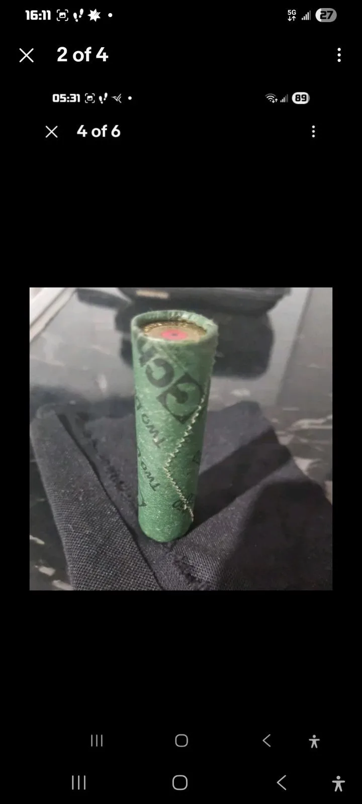 2102 red poppy coin roll — photo 2
