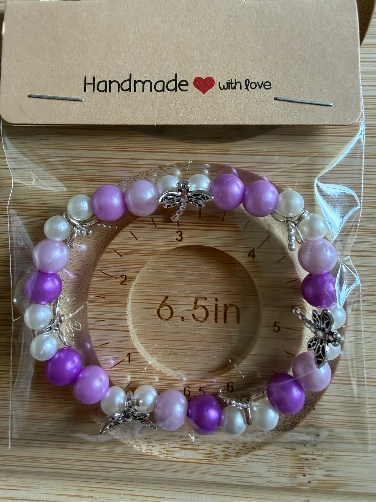 Pearl look a little bracelet and earrings – photo 12