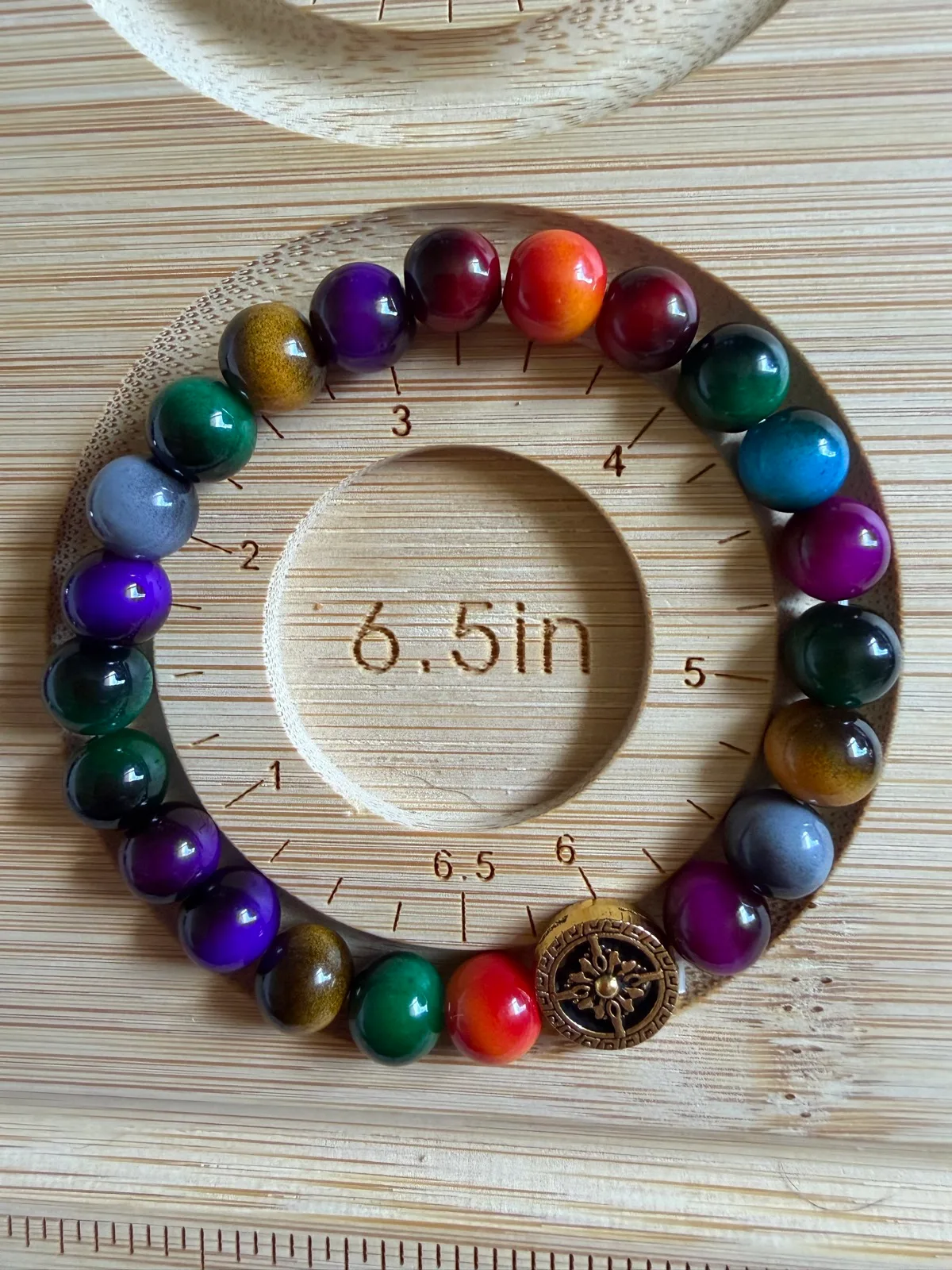 Pearl look a little bracelet and earrings – photo 8