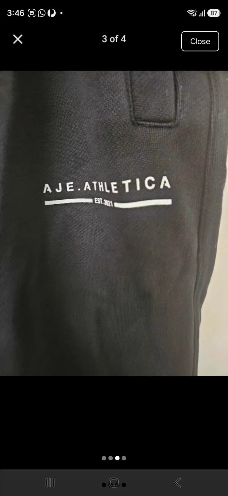 Aje athletica track pant size 10 — photo 3