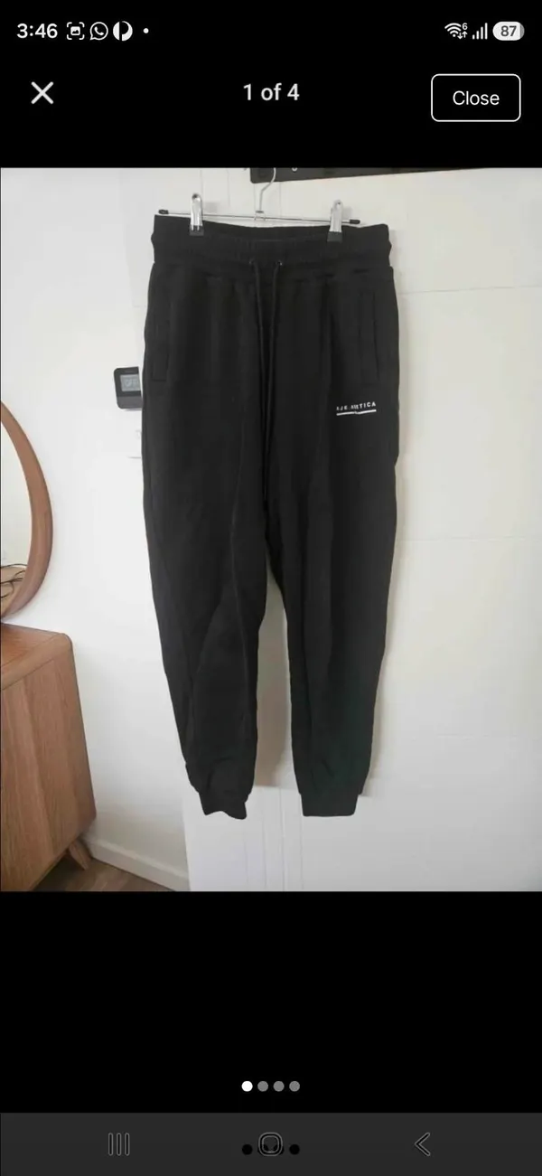 Aje athletica track pant size 10