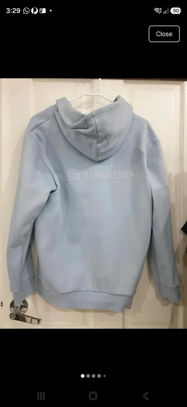 The giving movement hooded jacket