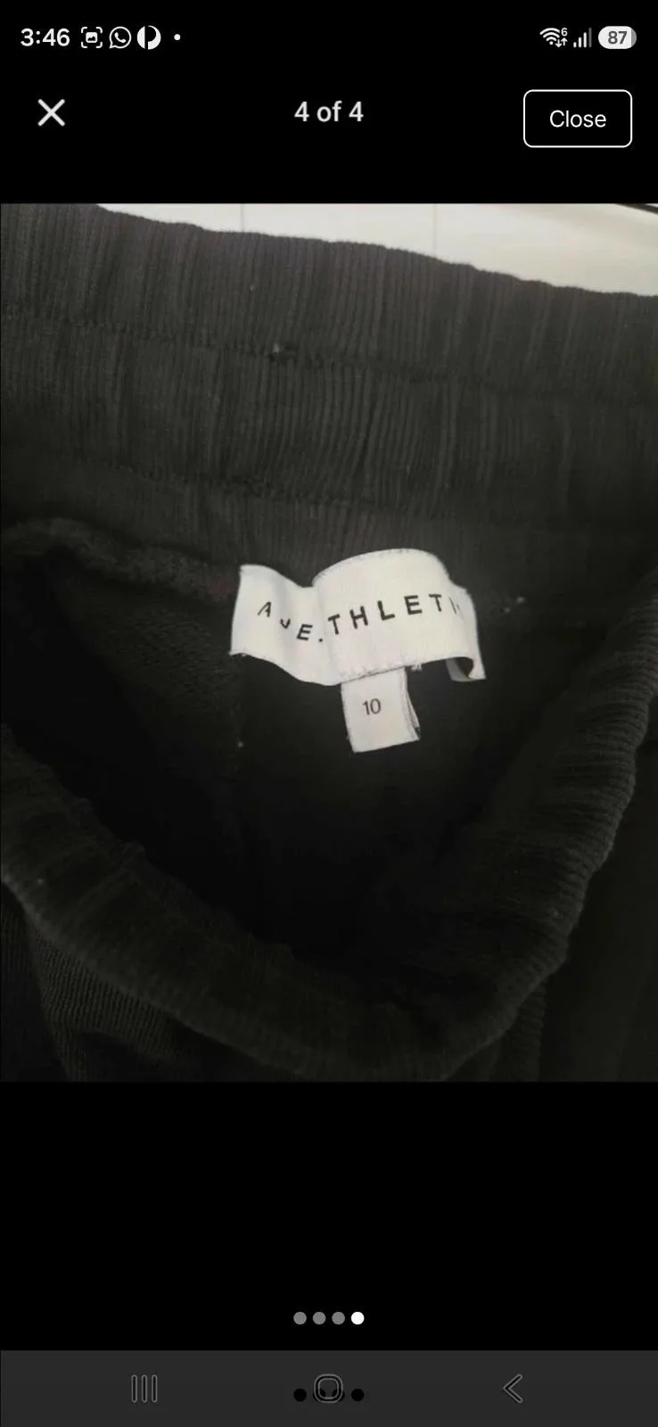 Aje athletica track pant size 10 — photo 4