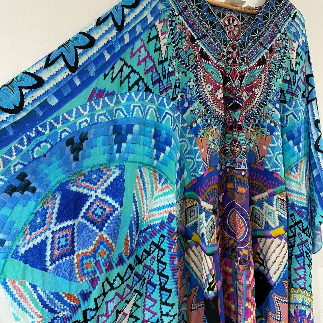 Camilla one size silk kaftan – photo 2