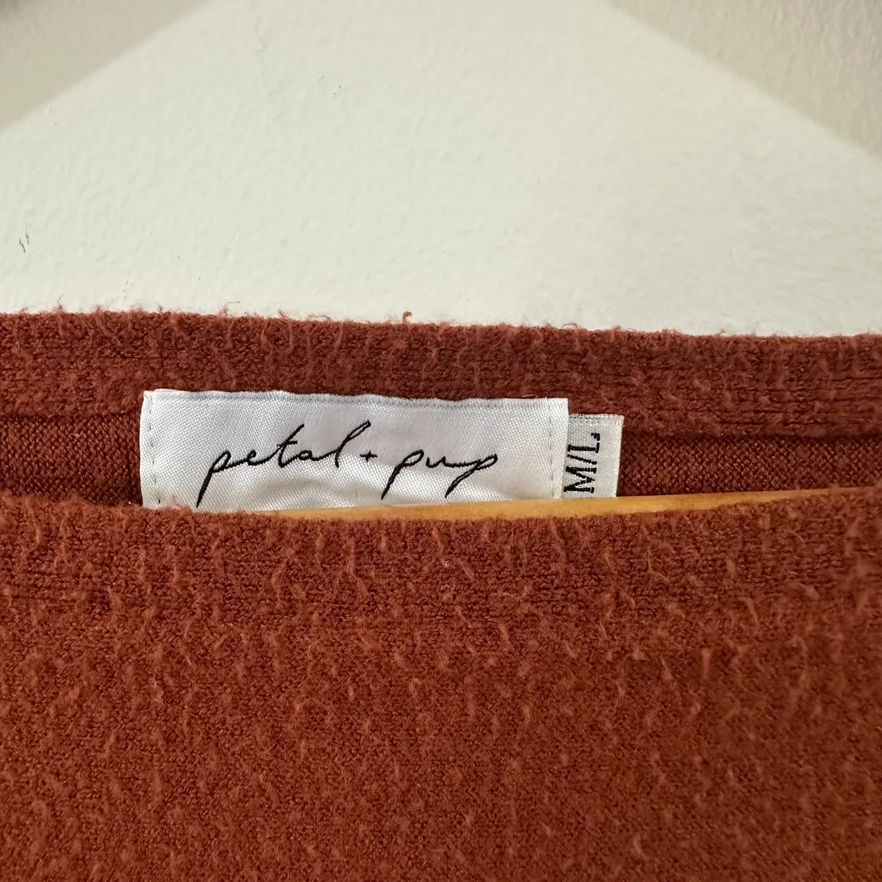 Petal and pup rust orange jumper size m/l — photo 2