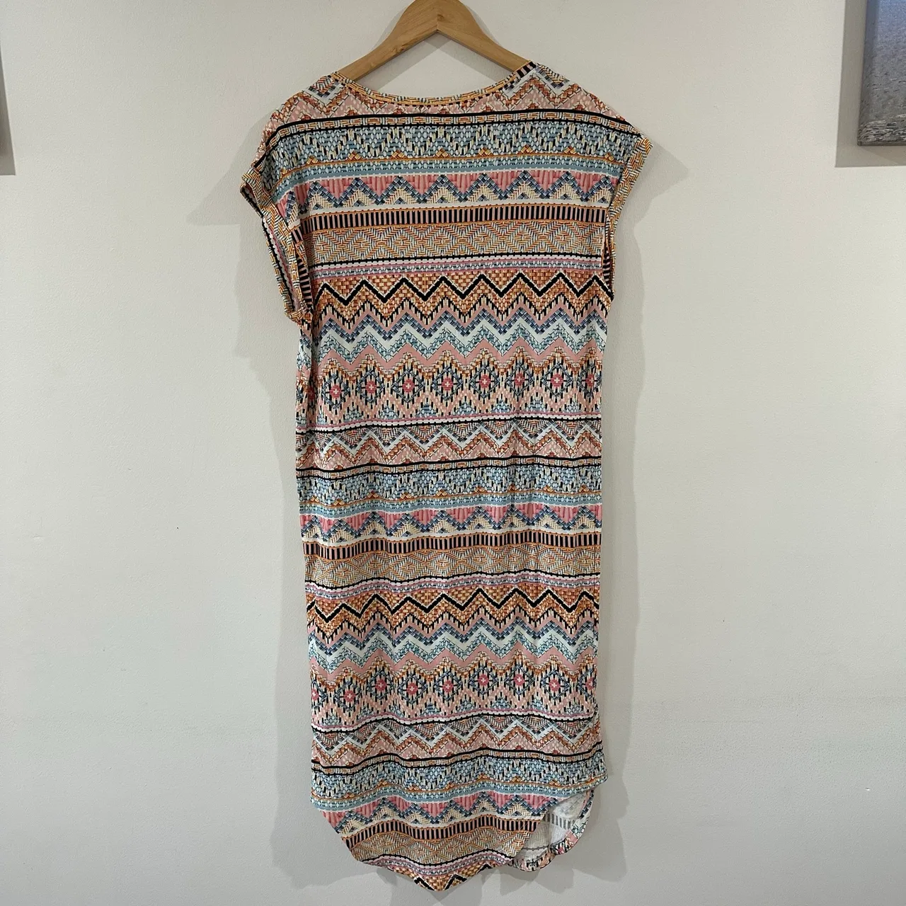 Seafolly aztec print cover up beach dress size small – photo 6