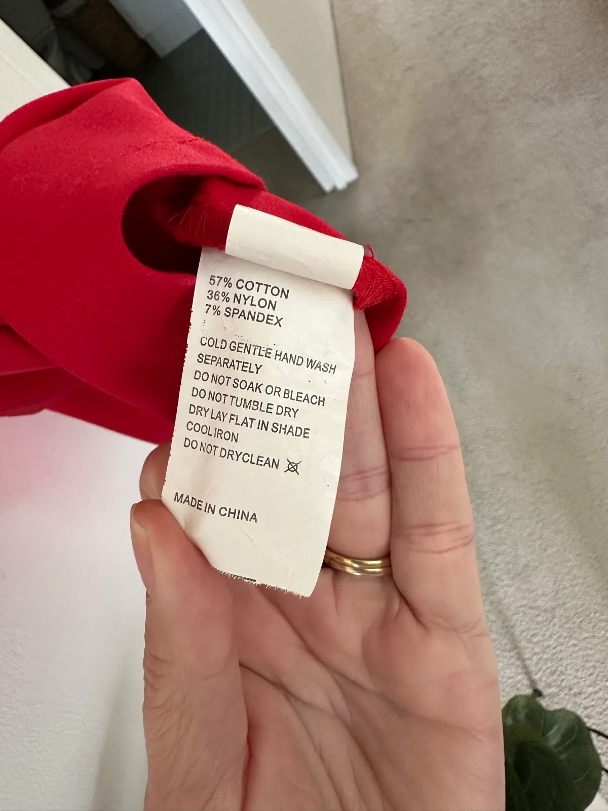 Red Mini Dress — photo 7