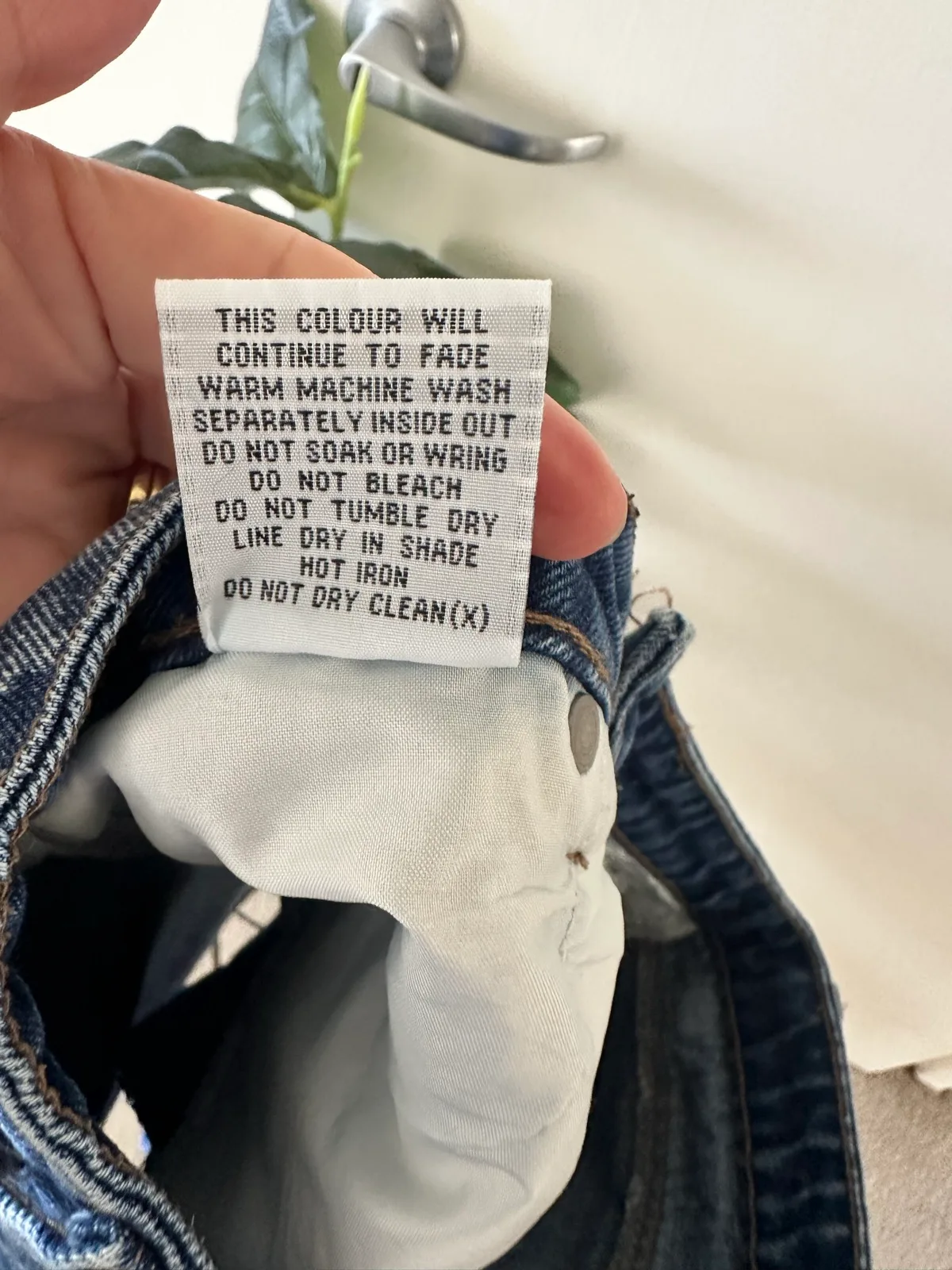 Short Denim Skirt — photo 11