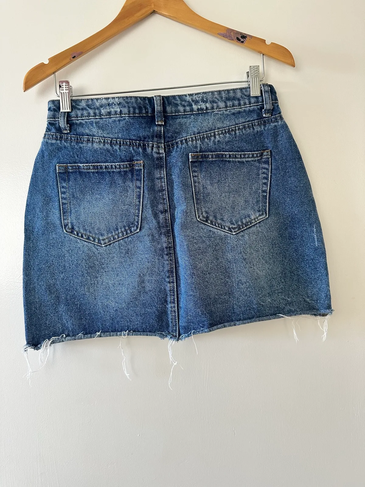 Short Denim Skirt — photo 6