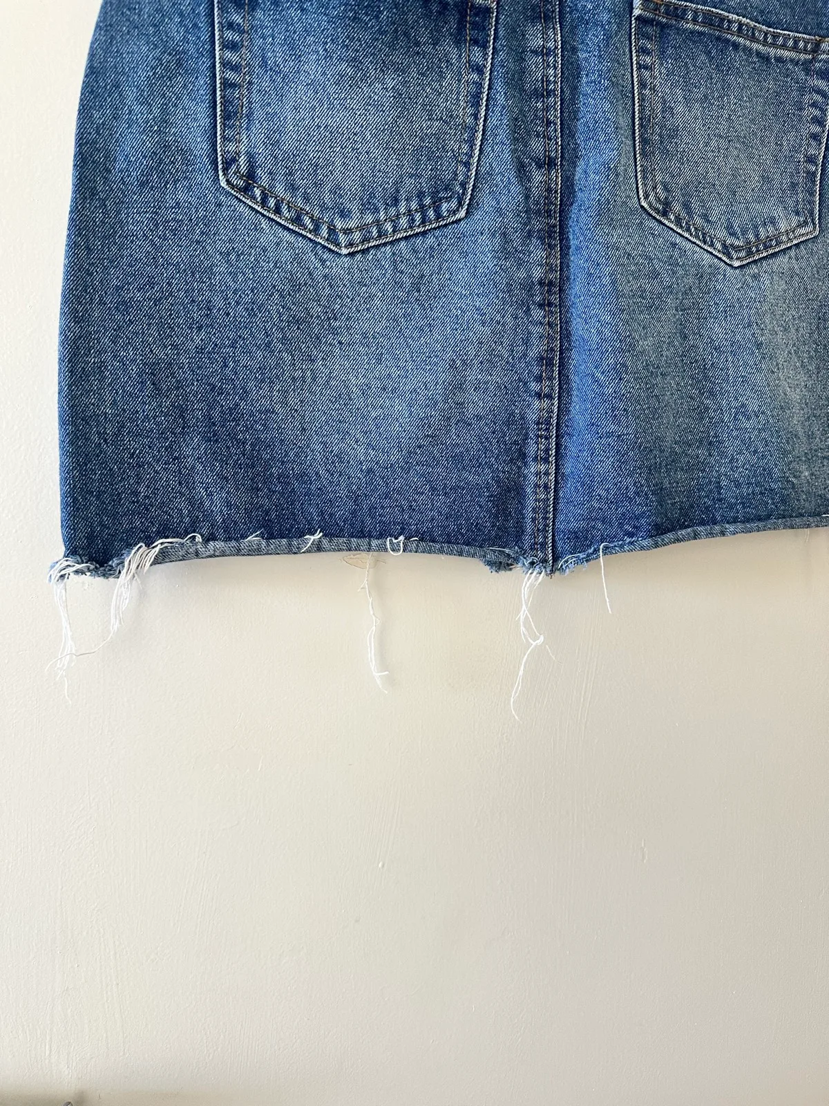 Short Denim Skirt — photo 8